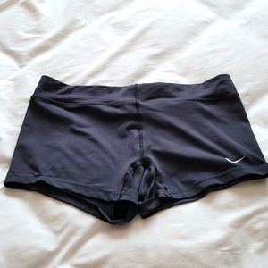 Medium woman's Nike volleyball spandex shorts
